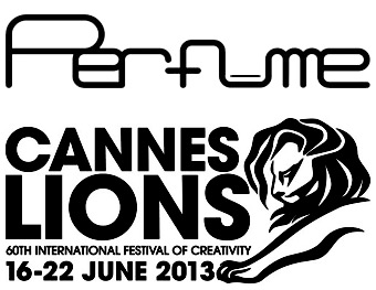 Logo du groupe Perfume - Logo des Cannes Lions 2013