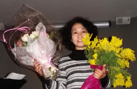 Bouquets de fleurs pour Minamitani Asako 