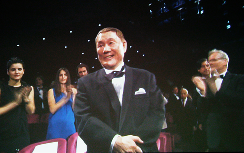<span lang='fr'>Kitano Takeshi - Festival de Cannes 2010</span>